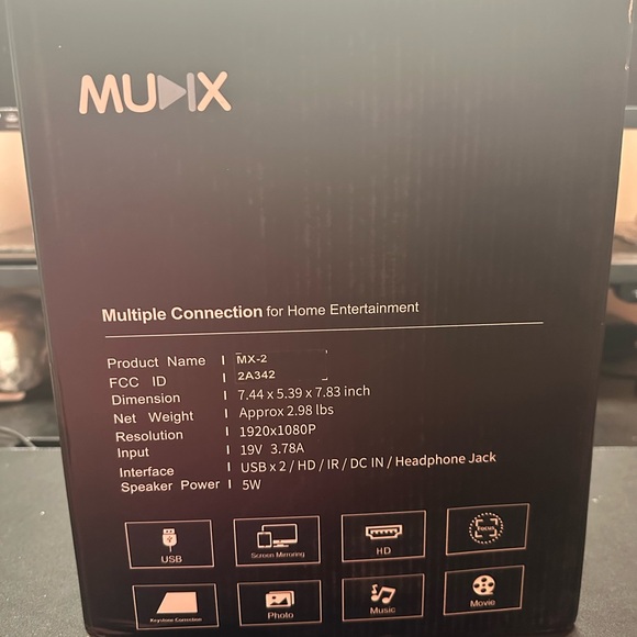 MUDIX Projector - Picture 4 of 4